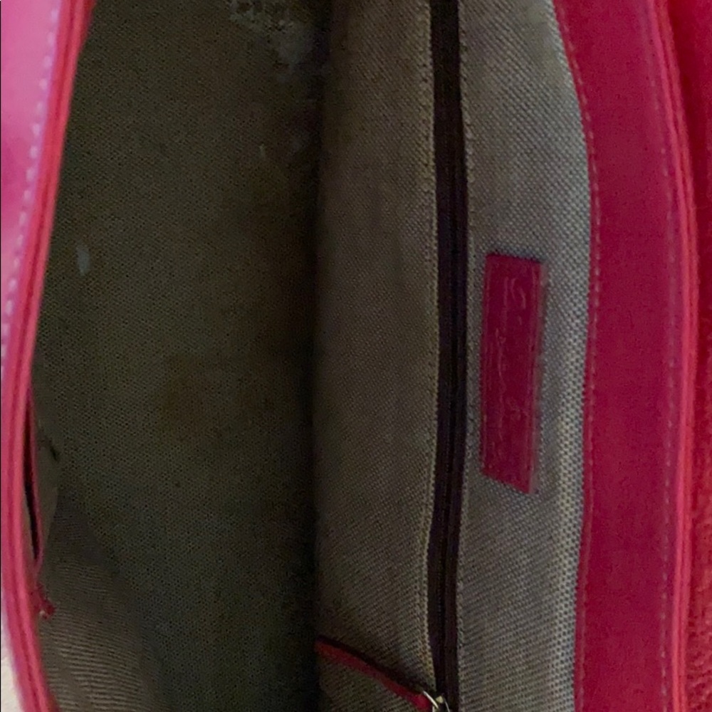Dooney & Bourke Pink Leather Tote Bag - Picture 4 of 10
